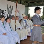 Osłonięcie pomnika żołnierzy ZZK