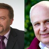 Po lewej Lucjan Chrzanowski, nowy prezydent Żyrardowa. Po prawej Piotr Irla, wybrany burmistrzem Rawy Mazowieckiej