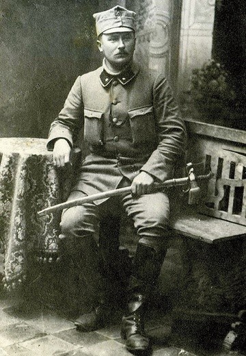 Legionista, porucznik Tadeusz Gawryś.