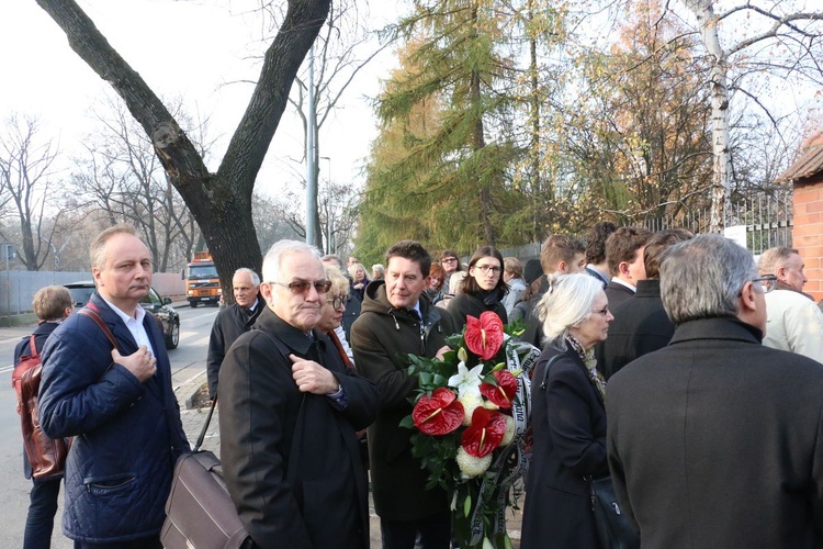 Pogrzeb prof. Jerzego Wyrozumskiego