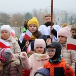 Uroczystość pobłogosławienia obelisku oraz zasadzenie dębu upamiętniających 100. rocznicę niepodległości Polski w Kortowie