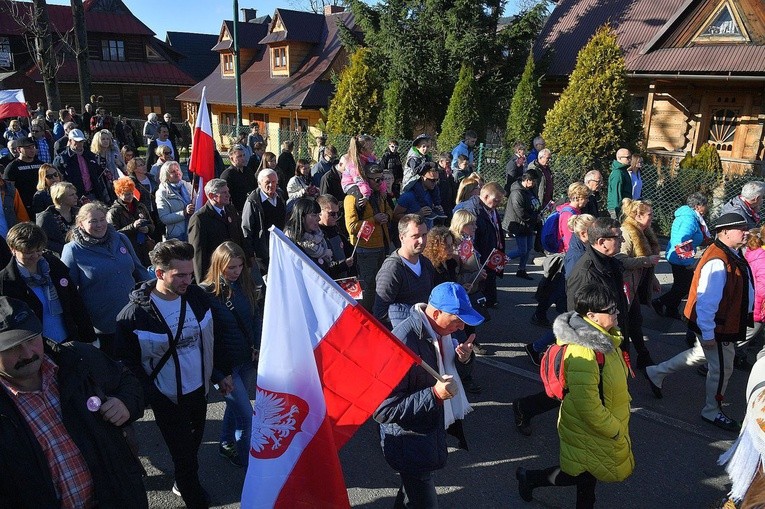 Zakopane świętuje jubileusz odzyskania niepodległości cz. 2