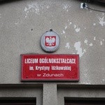 Odsłonięcie tablicy ku czci Krystyny Idzikowskiej