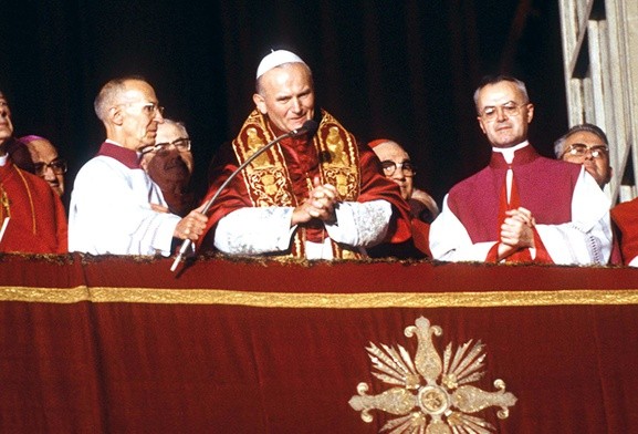 16 października 1978 r. Pierwsze wystąpienie nowego papieża Jana Pawła II.