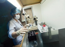 Laboratorium  w klinice in vitro.