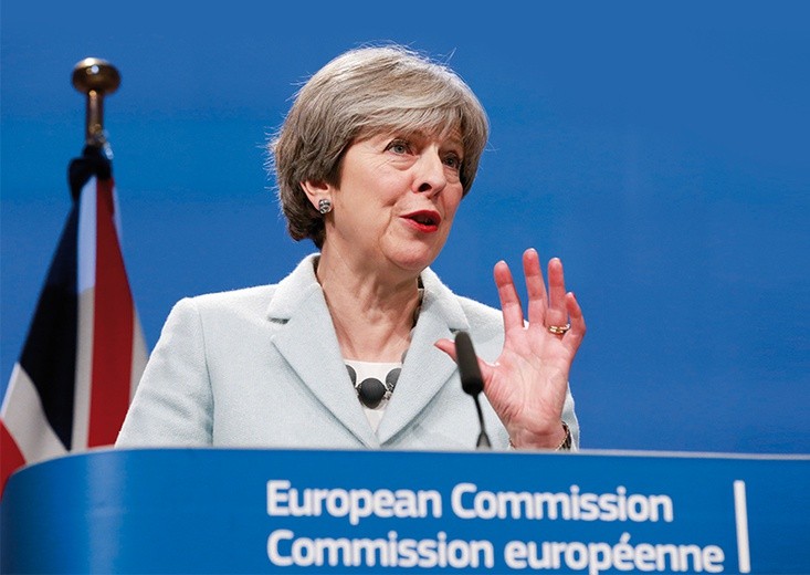 Czy premier Theresa May wyprowadzi Wielką Brytanię  z Unii?