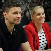 Dominika Figurska i Michał Chorosiński z młodzieżą spotkali się 28 i 29 listopada.