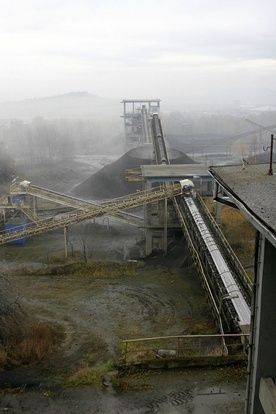 Górnicy na wulkanie