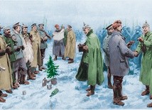 Pomysł wspólnego spędzenia świąt wyszedł od szeregowych niemieckich żołnierzy 
