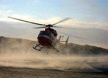 Cztery osoby zginęły w wypadku helikoptera pogotowia ratunkowego