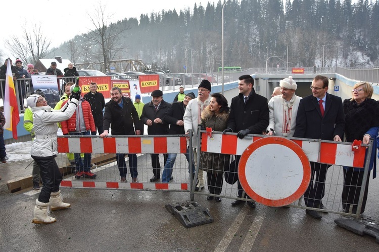 Otwarcie węzła komunikacyjnego w Poroninie