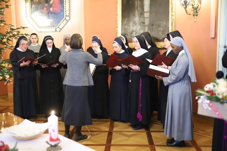 Opłatkowe spotkanie kapłanów i sióstr zakonnych z metropolitą krakowskim