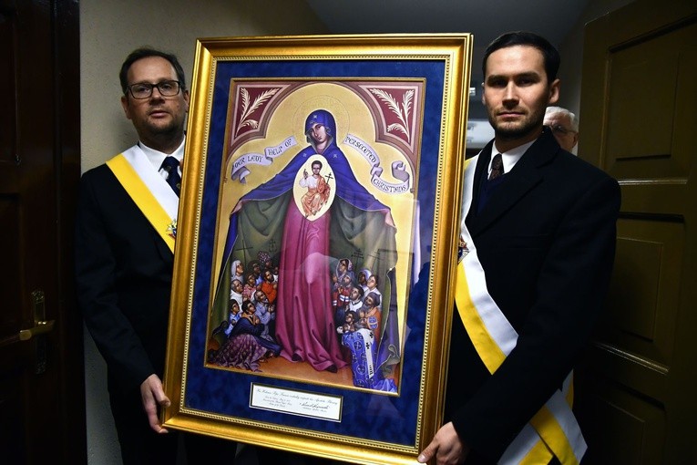Ikona MB Wspomożycielki Prześladowanych Chrześcijan w Koszalinie