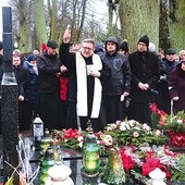 ▲	Grobowiec poświęcił o. Grzegorz Piśko OFM Conv, dziekan dekanatu Elbląg-Północ. 