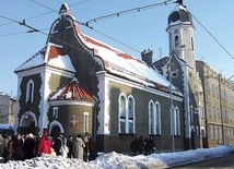 Kościół ewangelicki w Gliwicach przy ul. Jagiellońskiej.