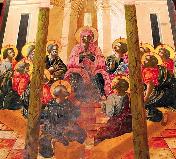 Ikona Zesłania Ducha Świętego z katedry św. Jerzego w Fanarze (Stambuł) – siedziby Patriarchy Ekumenicznego Konstantynopola.