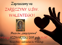 Zaręczyny u św. Walentego, Bieruń, 14 lutego