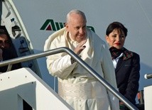 Papież do dziennikarzy: Jest to pierwszy lot, w którym zabrakło waszego kolegi