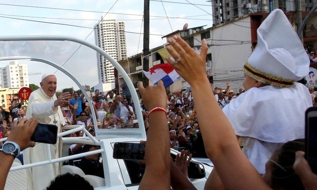 Papież przyjechał do Panamy