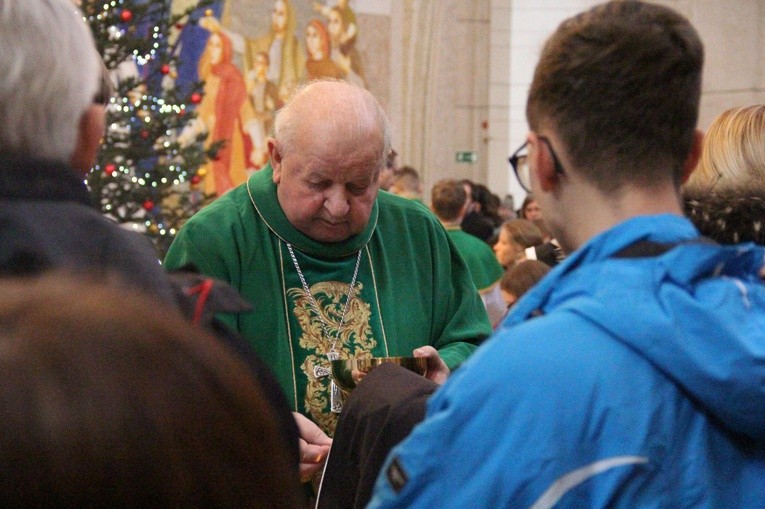 Panama w Krakowie - Eucharystia w sanktuarium św. Jana Pawła II