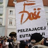 Protest w obronie gliwickiej kardiologii