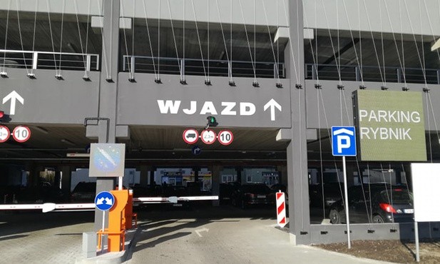 Parking 5-poziomowy w Rybniku Darmowe parkowanie w Rybniku