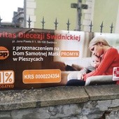 Informacje potrzebne do odpisania 1% podatku na rzecz Domu Samotnej Matki w Pieszycach.