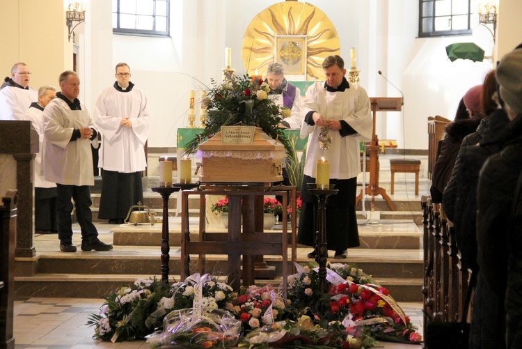 Pogrzeb s. Marii Anny Aleksandrowicz USJK