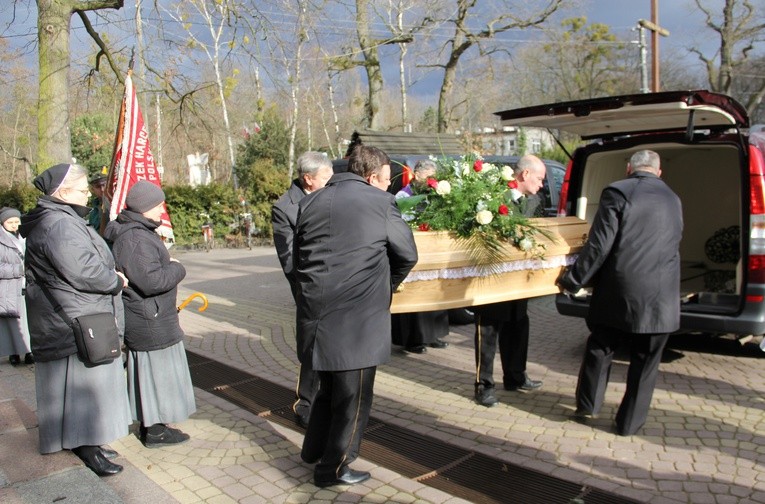 Pogrzeb s. Marii Anny Aleksandrowicz USJK