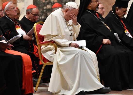 Papież przewodniczył nabożeństwu pokutnemu za grzechy wykorzystywania małoletnich