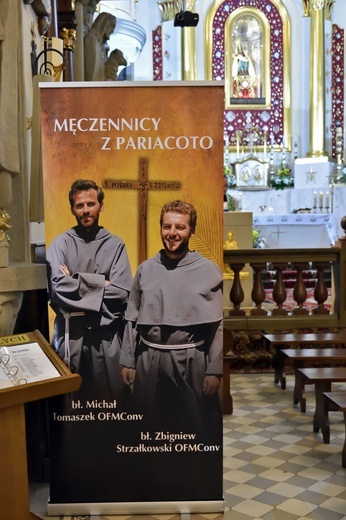 Relikwie franciszkanów w Limanowej