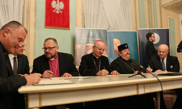 Podpisanie deklaracji o wspólnych działaniach ekumenicznych