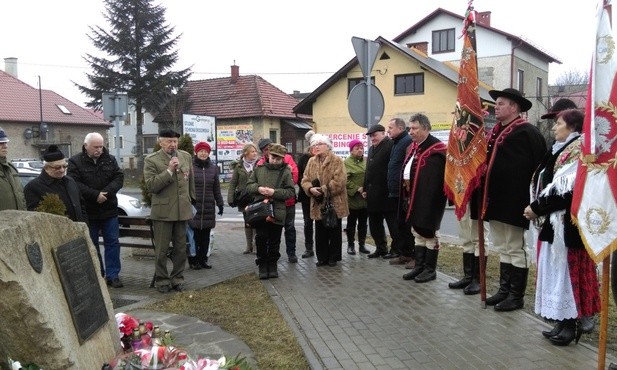 Uroczystości Narodowego Dnia Pamięci "Żołnierzy Wyklętych" w Milówce