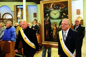▲	Pierwszego dnia obraz dotarł do parafii pw. NMP Królowej Polski w Głogowie.