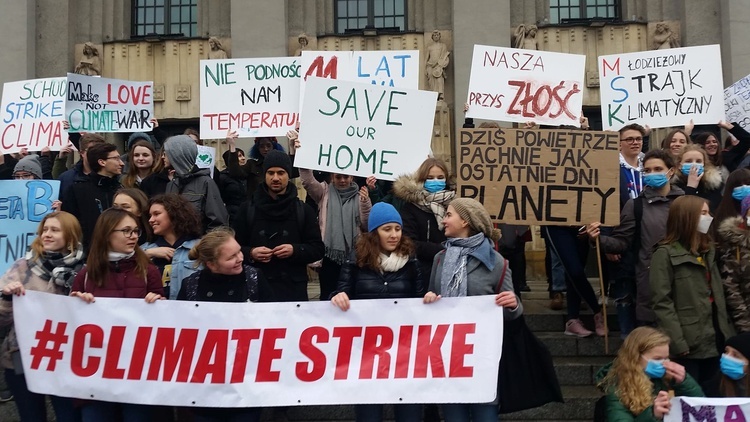 Katowice: Młodzieżowy Strajk Klimatyczny [ZDJĘCIA]