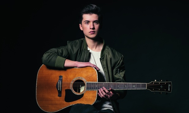 – Ważniejsze są umiejętności gitarzysty niż sama gitara  – uważa 18-letni  Marcin Patrzałek