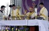 Msza papieska na wałbrzyskim stadionie