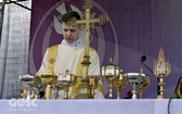 Msza papieska na wałbrzyskim stadionie