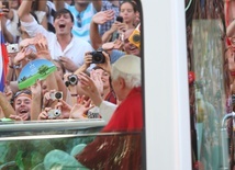 Benedykt XVI podczas ŚDM w Madrycie