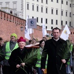 Niedziela Palmowa z udziałem młodzieży w Krakowie 2019