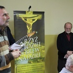 Krzyż Nadziei w schronisku dla bezdomnych w Bielsku-Białej