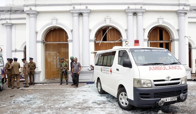 Sri Lanka: Wybuchy w kościołach i hotelach