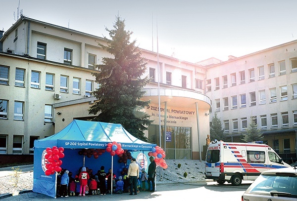 W trakcie obchodów w budynku lecznicy przy ul. Partyzantów można było skorzystać z bezpłatnych badań profilaktycznych.