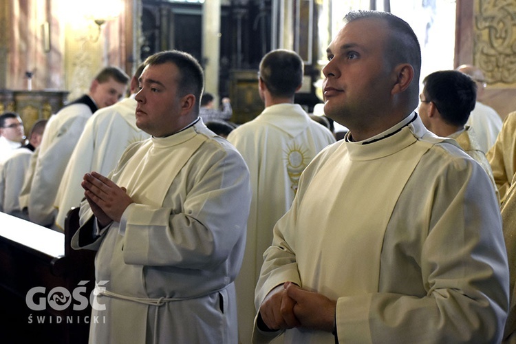 Święcenia diakonatu w diecezji świdnickiej 2019