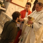 Wręczenie relikwii św. Jana Pawła II harcerzom Chorągwi Dolnośląskiej ZHR