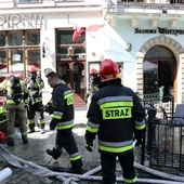 Kraków. Niegroźny pożar w "Wierzynku"