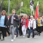 7. pielgrzymka dotarła z Hałcnowa do Łagiewnik - 2019