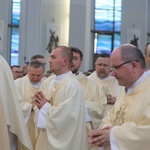 Łagiewniccy pielgrzymi u św. Faustyny i na Mszy św. w bazylice - 2019 