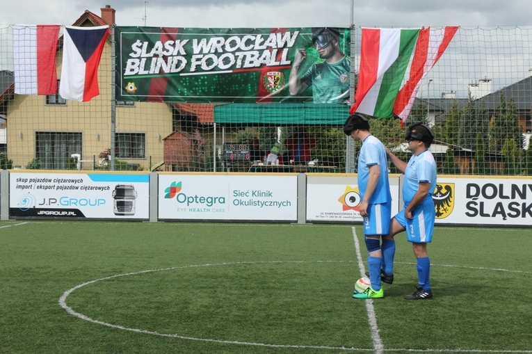 Turniej Blind Football czyli piłka nożna osób niewidomych i słabowidzących