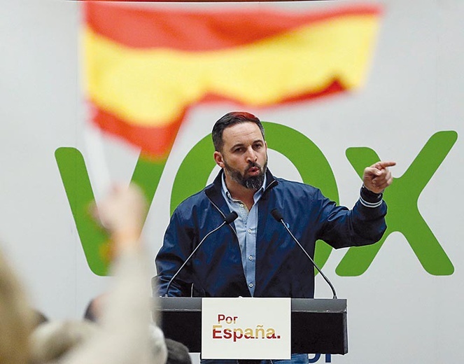 Santiago Abascal, lider Vox.